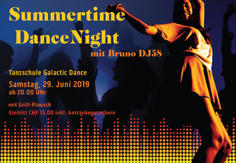 Summertime DanceNight mit Bruno DJ58 - Galactic Dance