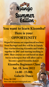 Kizomba Beginners Klasse - Galactic Dance